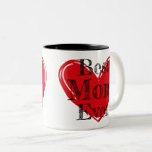 Beste Mama je Zweifarbige Tasse (VorderseiteRechts)
