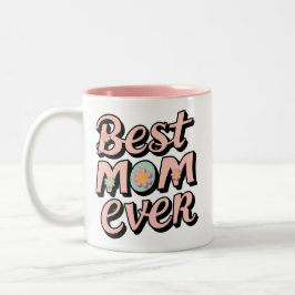 Beste Mama je Zweifarbige Tasse