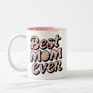 Beste Mama je Zweifarbige Tasse