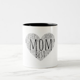 Beste Mama je Zweifarbige Tasse