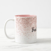 Beste Mama je Zweifarbige Tasse (Links)