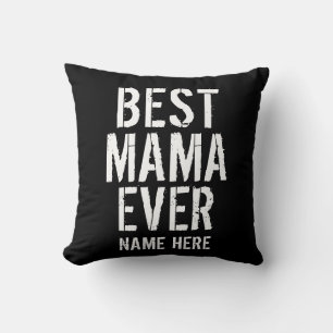 BESTE MAMA JEDE TYPOGRAPHIE KISSEN