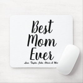 Beste Mama Jeden Schwarz-weißen, benutzerdefiniert Mousepad