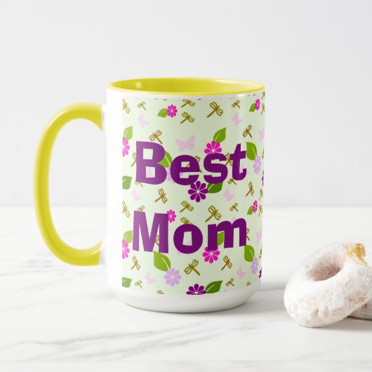 Beste Mama Kaffee Tasse (Mit Donut)