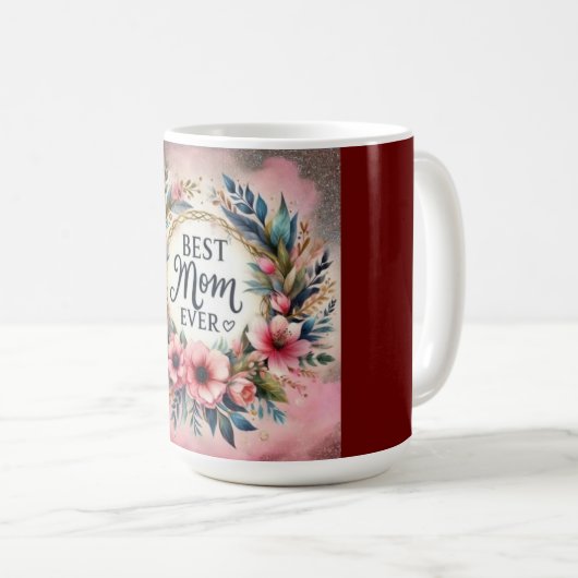 Beste Mama Kaffeetasse (VorderseiteRechts)
