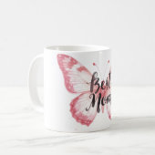Beste Mama Kaffeetasse (Vorderseite Links)