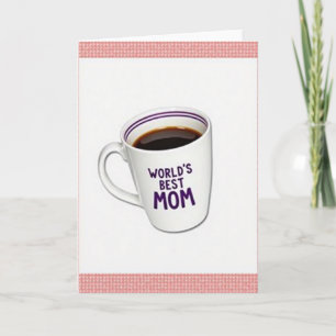 Beste Mama Kaffeetasse Karte