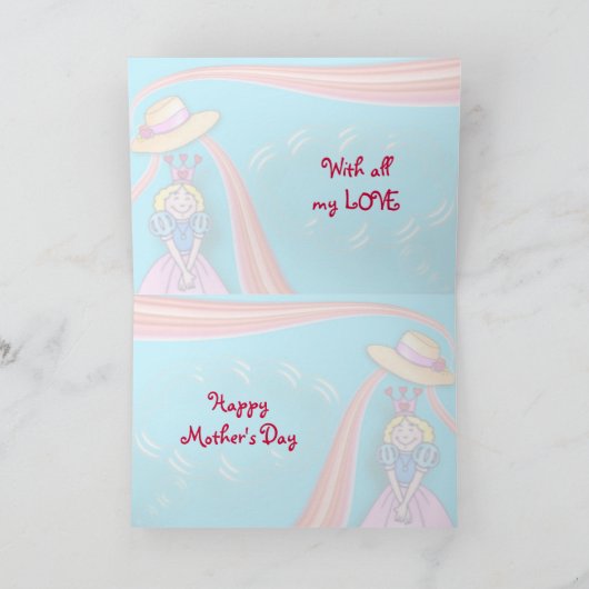 Beste Mama Karte (Innenseite)