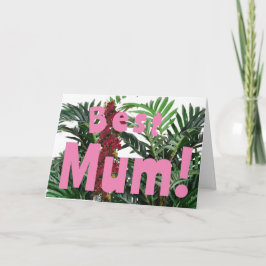 Beste Mama! Karte