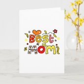 Beste Mama Karte (Gelbe Blume)