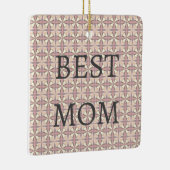 Beste Mama Keramikornament (Rechts)