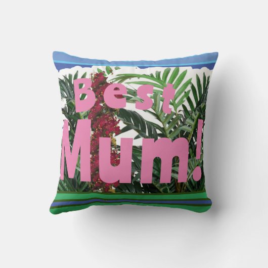 Beste Mama! Kissen (Rückseite)