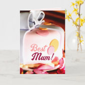 Beste Mama-Kuchen-Karte Karte (Gelbe Blume)