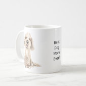 Beste Mama, Labradoodle/Cockapoo Tasse (Vorderseite Links)