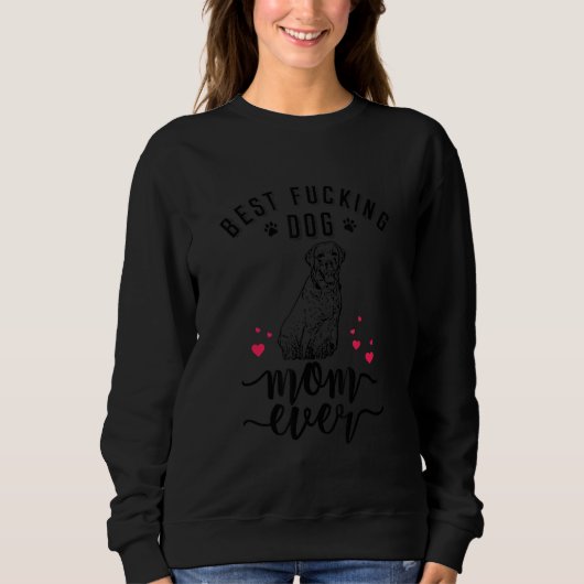 Beste Mama Labrador Retriever Sweatshirt (Vorderseite)