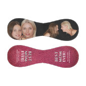 Beste Mama Leder drucken Muttertag FotoCollage Baseball (Paneele)