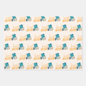 Beste Mama Lucky Clovers Pattern Geschenkpapier Set (Vorderseite 3)