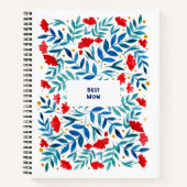 Beste Mama Magischer Garten Muttertag Notizblock (Vorderseite)