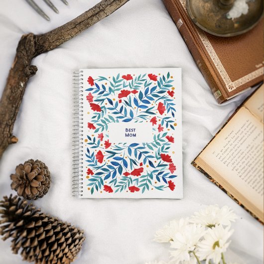 Beste Mama Magischer Garten Muttertag Notizblock