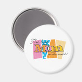 Beste Mama Magnet (Vorderseite/Rückseite)