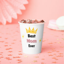 Beste Mama mit kronenweißem Text