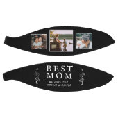 Beste Mama Moderne Auflage 3 Custom Fotos Mutter Basketball (Panele)