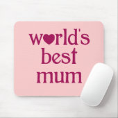 Beste Mama Mousepad (Mit Mouse)