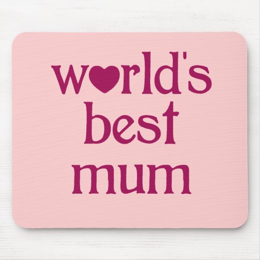 Beste Mama Mousepad (Vorne)