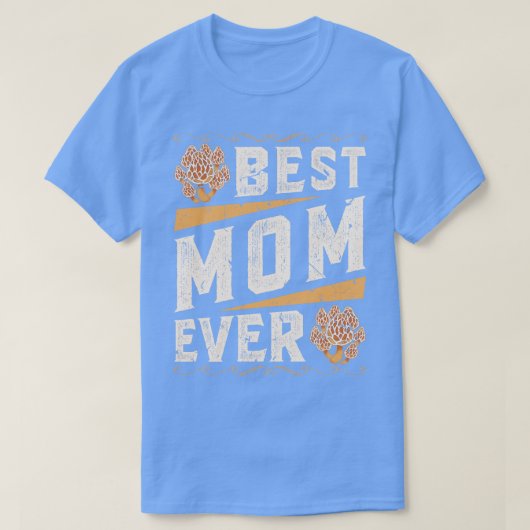 Beste Mama Mushroom Hunter Morel Mushroom T-Shirt (Design vorne)