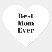 Beste Mama, Muttertag, Mutter stilvoll Schwarz-wei