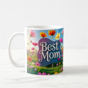 Beste Mama Muttertagsblume Garten Kaffeetasse