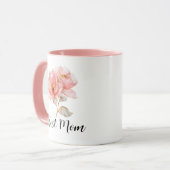 Beste Mama Muttertagsgeschenk - Boho Rose Tasse (Vorderseite Links)