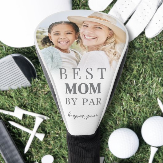 Beste Mama nach Par Foto Golf Headcover