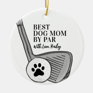 Beste Mama nach Par Pet Foto Keramik Ornament