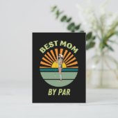BESTE MAMA NACH PAR POSTKARTE (Stehend Vorderseite)