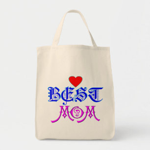 ♔° ・ Beste Mama Öko-freundliche, schicke Lebensmit Tragetasche