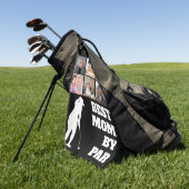 Beste Mama Par Golf mit 6 Foto Golf Tower Golfhandtuch (Gras)