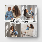 Beste Mama Personalisiert 4 FotoCollage Fotoplatte (Vorderseite)