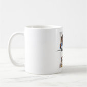 Beste Mama Personalisiert 4 FotoCollage Kaffeetasse (Links)