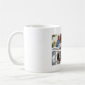 Beste Mama Personalisiert 4 FotoCollage Kaffeetasse (Links)
