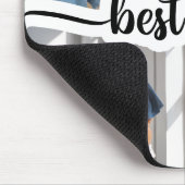 Beste Mama Personalisiert 4 FotoCollage Mousepad (Ecke)