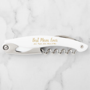 Beste Mama personalisierter, benutzerdefinierter S Kellnermesser
