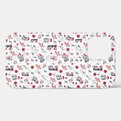 Beste Mama Pinguin Weihnachtsmuster Case-Mate iPhone Hülle (Rückseite (Horizontal))