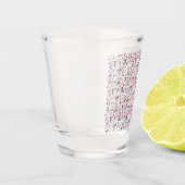 Beste Mama Pinguin Weihnachtsmuster Schnapsglas (Links)