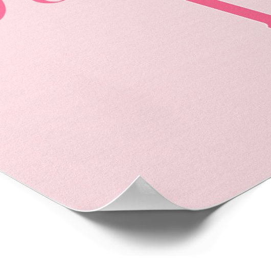 Beste Mama Poster (Ecke)