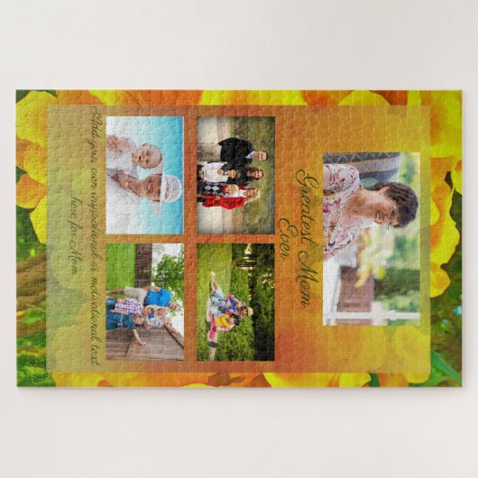 Beste Mama Puzzle (Horizontal)