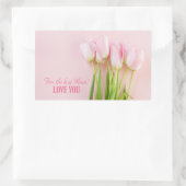 Beste Mama Rechteckiger Aufkleber (Tasche)