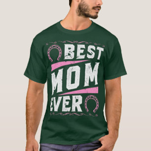 Beste Mama Reiten T-Shirt