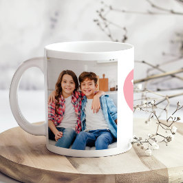 Beste Mama Rosa Herz alle 2 Fotos Kaffeetasse