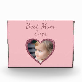 Beste Mama Rosa Herz Custom Kids Foto